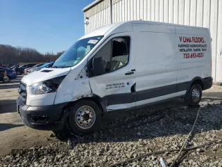 2020 Ford Transit with VIN 1FTBW9CGXLKB19851, listed as a Copart auction lot 83315454 with 174,359 mi miles and Salvage Title. Bid and sale history available at carsss.com. Image 1.