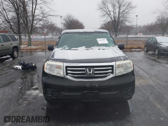 2015 Honda Pilot LX with VIN 5FNYF4H27FB020075, listed as a IAAI auction lot 41509926 with 1 mi miles. Bid and sale history available at carsss.com. Image 12.