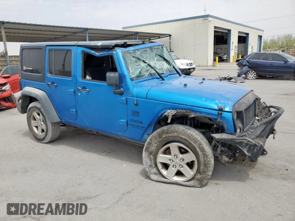 2015 Jeep Wrangler Unlimited Sport с VIN 1C4HJWDG2FL528687, выставлен на аукционе Copart как лот 59174625 с пробегом 87 285 миль миль и На запчасти • Non repairable. История ставок и продаж доступна на DreamBid. Изображение 4.