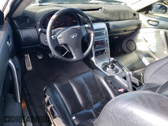 2004 Infiniti G35 w/Leather with VIN JNKCV54E64M812658, listed as a Copart auction lot 48128345 with 158,183 mi miles and Salvage Title. Bid and sale history available at DreamBid. Image 8.