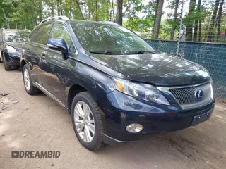 2010 Lexus RX 450h with VIN JTJBC1BA4A2405275, listed as a IAAI auction lot 42600597 with 189,282 mi miles and . Bid and sale history available at DreamBid. Image 1.