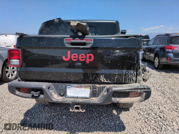 2020 Jeep Gladiator Sport S с VIN 1C6HJTAG1LL158662, выставлен на аукционе Copart как лот 60074745 с пробегом 46 837 миль миль и Списание • Salvage title. История ставок и продаж доступна на DreamBid. Изображение 6.