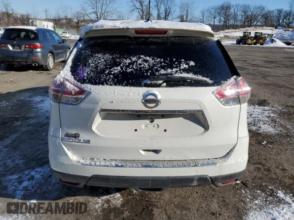 2016 Nissan Rogue SL with VIN 5N1AT2MT2GC773987, listed as a Copart auction lot 89164045 with 118,288 mi miles and Salvage Title. Bid and sale history available at carsss.com. Image 6.