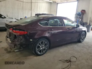 2017 Ford Fusion SE with VIN 3FA6P0HD4HR187242, listed as a Copart auction lot 53611535 with 139,947 mi miles and Salvage Title. Bid and sale history available at carsss.com. Image 3.
