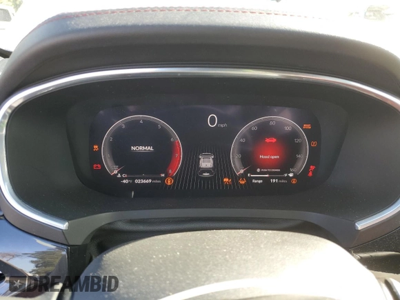 2024 Acura MDX Type S w/Advance Package with VIN 5J8YD8H81RL001171, listed as a Copart auction lot 46134195 with 23,669 mi miles and Salvage Title. Bid and sale history available at carsss.com. Image 9.