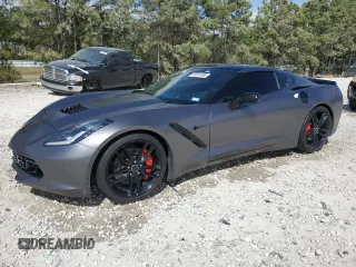 2014 Chevrolet Corvette Z51 3LT with VIN 1G1YM2D76E5105428, listed as a Copart auction lot 49181995 with 60,860 mi miles and Salvage title. Bid and sale history available at DreamBid. Image 1.
