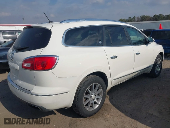 2014 Buick Enclave Leather with VIN 5GAKRBKDXEJ347686, listed as a IAAI auction lot 41480404 with 162,949 mi miles and . Bid and sale history available at carsss.com. Image 4.