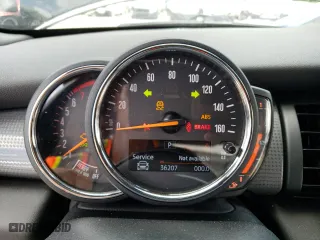 2021 MINI Hardtop 2 Door Cooper with VIN WMWXR3C08M2N08791, listed as a Copart auction lot 60584014 with 36,207 mi miles and Salvage Title. Bid and sale history available at carsss.com. Image 9.