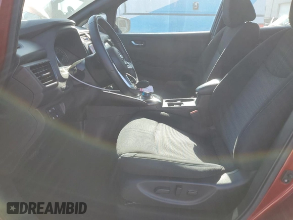 2020 Nissan LEAF SV with VIN 1N4AZ1CP3LC310791, listed as a Copart auction lot 52303575 with 32,819 mi miles and Non repairable. Bid and sale history available at DreamBid. Image 7.