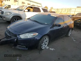 2013 Dodge Dart Rallye with VIN 1C3CDFBA6DD185314, listed as a Copart auction lot 84427184 with 0 mi miles and Salvage Title. Bid and sale history available at carsss.com. Image 1.