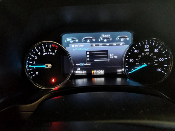 2019 Ford Expedition Max Limited with VIN 1FMJK2AT0KEA20849, listed as a Copart auction lot 64993925 with 118,923 mi miles and Clean title. Bid and sale history available at DreamBid. Image 8.