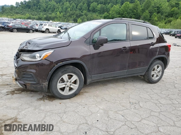 2022 Chevrolet Trax LT z VIN KL7CJPSM6NB523440, wystawiony jako Copart lot #60461905 z przebiegiem Nie podano mil oraz Szkoda całkowita • Salvage title. Historia ofert i sprzedaży dostępna na DreamBid. Obrazek 1.