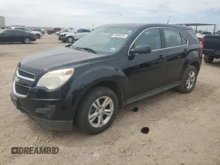 2013 Chevrolet Equinox LS with VIN 2GNALBEK4D6142471, listed as a Copart auction lot 53695325 with 129,233 mi miles and Clean Title. Bid and sale history available at carsss.com. Image 1.