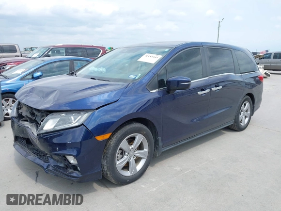 2019 Honda Odyssey EX с VIN 5FNRL6H59KB135936, выставлен на аукционе IAAI как лот 42155144 с пробегом 89 987 миль миль и . История ставок и продаж доступна на DreamBid. Изображение 2.
