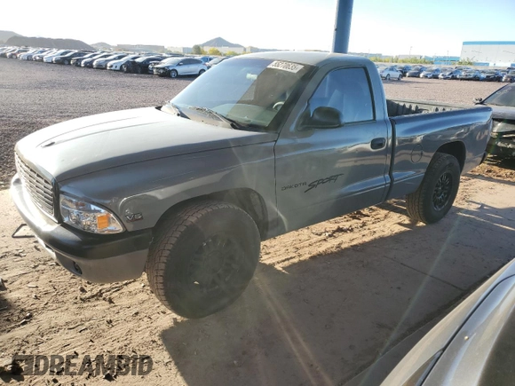 1997 Dodge Dakota with VIN 1B7FL26X9VS139735, listed as a Copart auction lot 55270635 with 163,867 mi miles and Clean Title. Bid and sale history available at carsss.com. Image 1.