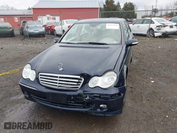 2007 Mercedes-Benz C 280 Luxury with VIN WDBRF92H67F903191, listed as a IAAI auction lot 41112114 with 125,519 mi miles and . Bid and sale history available at DreamBid. Image 6.