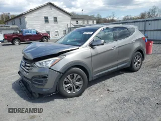 2016 Hyundai Santa Fe z VIN 5XYZTDLB5GG323838, wystawiony jako Copart lot #53261345 z przebiegiem 85 952 mil mil oraz Szkoda całkowita • Salvage title. Historia ofert i sprzedaży dostępna na DreamBid. Obrazek 1.
