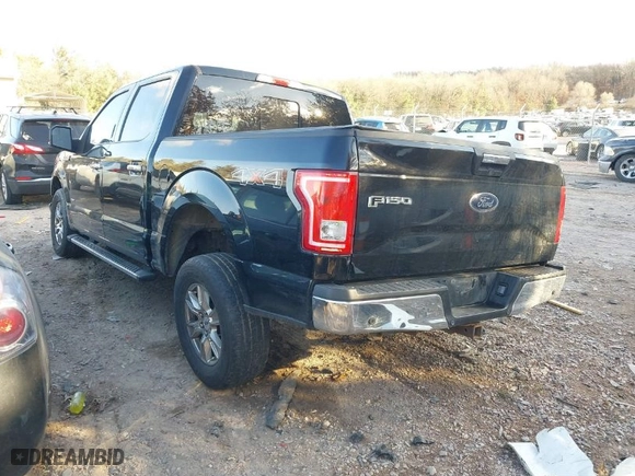 2016 Ford F-150 XLT with VIN 1FTEW1EP5GKE83662, listed as a IAAI auction lot 41441276 with NaN miles. Bid and sale history available at carsss.com. Image 3.