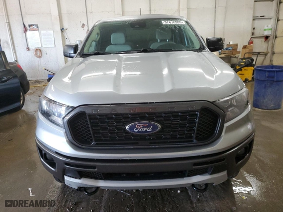 2023 Ford Ranger XL with VIN 1FTER1FH5PLE02247, listed as a Copart auction lot 87676905 with 36,245 mi miles and Salvage Title. Bid and sale history available at carsss.com. Image 5.