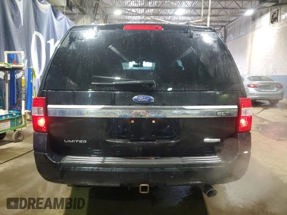 2017 Ford Expedition Max Limited z VIN 1FMJK2AT7HEA18797, wystawiony jako Copart lot #46816265 z przebiegiem 176 845 mil mil oraz Czysty tytuł • Clean title. Historia ofert i sprzedaży dostępna na DreamBid. Obrazek 6.