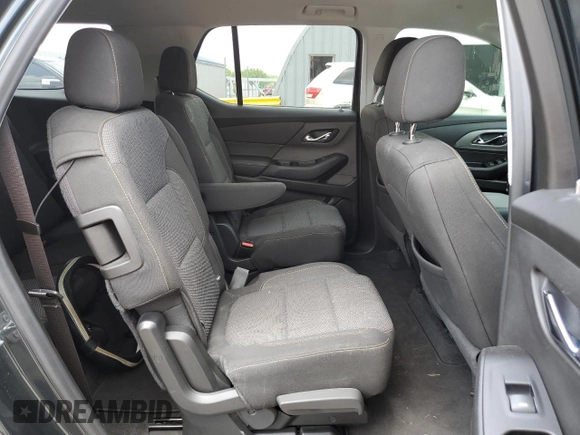 2019 Chevrolet Traverse LT Cloth with VIN 1GNERGKW5KJ194096, listed as a Copart auction lot 59904105 with 88,892 mi miles and Salvage title. Bid and sale history available at DreamBid. Image 11.