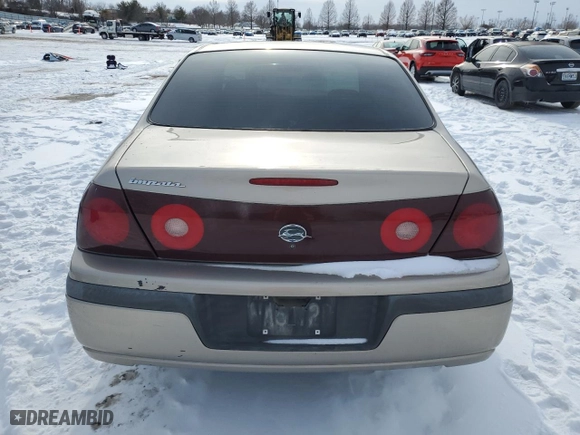 2001 Chevrolet Impala with VIN 2G1WF52E819235292, listed as a Copart auction lot 45721835 with 177,080 mi miles and Salvage Title. Bid and sale history available at carsss.com. Image 6.