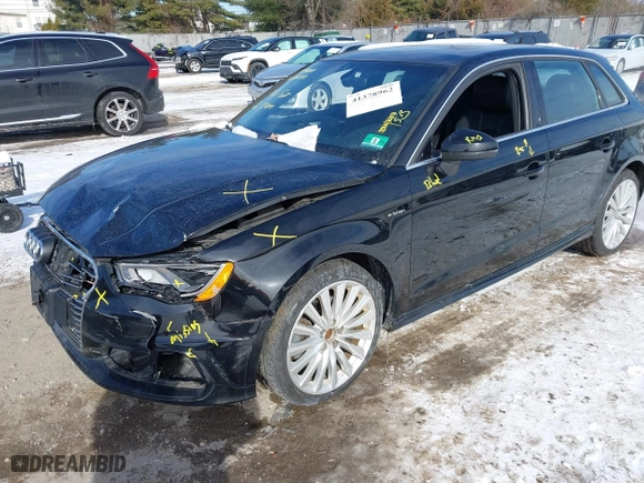 2016 Audi A3 e-tron Premium Plus with VIN WAUTPBFF8GA050534, listed as a IAAI auction lot 41378962 with 104,975 mi miles. Bid and sale history available at carsss.com. Image 19.