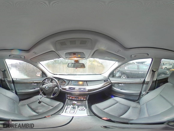 2010 BMW 5 Series Gran Turismo 535i with VIN WBASN2C59AC200739, listed as a Copart auction lot 43424375 with 132,813 mi miles and Salvage Title. Bid and sale history available at carsss.com. Image 13.