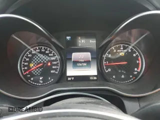 2018 Mercedes-Benz C 43 AMG with VIN WDDWJ6EB2JF658850, listed as a Copart auction lot 45236975 with 106,784 mi miles and Salvage Title. Bid and sale history available at DreamBid. Image 9.