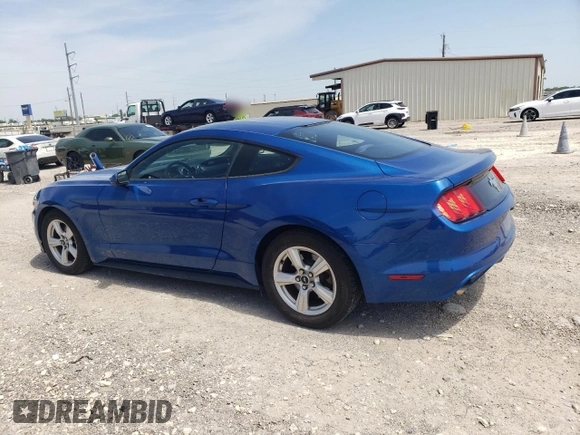 2017 Ford Mustang V6 z VIN 1FA6P8AM1H5271112, wystawiony jako Copart lot #56782255 z przebiegiem 96 021 mil mil oraz Czysty tytuł • Clean title. Historia ofert i sprzedaży dostępna na DreamBid. Obrazek 2.
