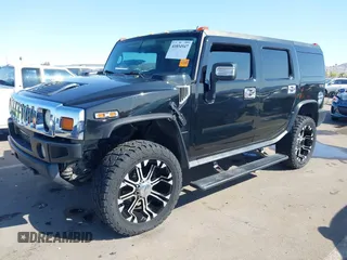 2006 Hummer H2 with VIN 5GRGN23U56H108049, listed as a IAAI auction lot 41854947 with 1 mi miles. Bid and sale history available at carsss.com. Image 2.