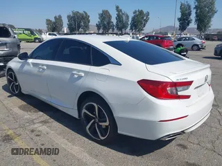 2020 Honda Accord Sport with VIN 1HGCV2F3XLA015729, listed as a IAAI auction lot 42606587 with 36,030 mi miles and . Bid and sale history available at DreamBid. Image 3.
