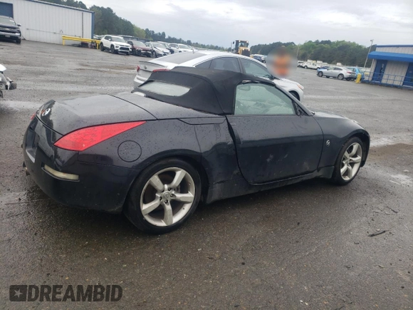 2006 Nissan 350Z Touring with VIN JN1AZ36A56M456270, listed as a Copart auction lot 50840375 with 186,694 mi miles and Clean Title. Bid and sale history available at carsss.com. Image 3.
