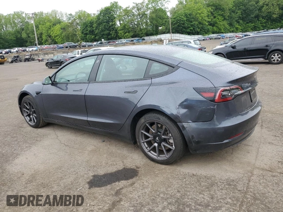 2023 Tesla Model 3 z VIN 5YJ3E1EA4PF627477, wystawiony jako Copart lot #58573825 z przebiegiem 19 018 mil mil oraz Szkoda całkowita • Salvage title. Historia ofert i sprzedaży dostępna na DreamBid. Obrazek 2.