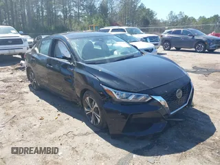 2022 Nissan Sentra SV z VIN 3N1AB8CV0NY258331, wystawiony jako IAAI lot #41757688 z przebiegiem 101 503 mil mil oraz . Historia ofert i sprzedaży dostępna na DreamBid. Obrazek 1.