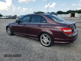 2009 Mercedes-Benz C 300 Sport with VIN WDDGF54X39R053551, listed as a Copart auction lot 62037465 with 175,372 mi miles and Salvage title. Bid and sale history available at DreamBid. Image 2.