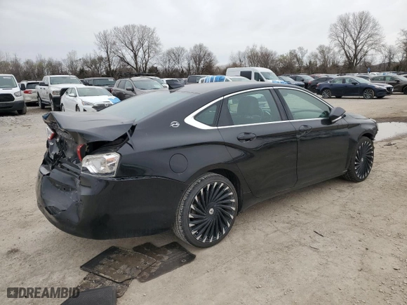 2015 Chevrolet Impala LT with VIN 2G1115SL6F9253806, listed as a Copart auction lot 52025855 with 136,910 mi miles and Salvage Title. Bid and sale history available at carsss.com. Image 3.