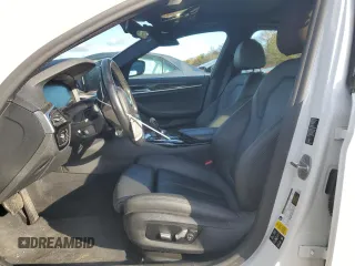 2020 BMW 5 Series 530i xDrive with VIN WBAJR7C09LCE07428, listed as a Copart auction lot 44449835 with 57,440 mi miles and Salvage title. Bid and sale history available at DreamBid. Image 7.
