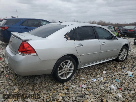 2014 Chevrolet Impala LTZ with VIN 2G1WC5E33E1166602, listed as a Copart auction lot 52108575 with 124,477 mi miles and Clean Title. Bid and sale history available at DreamBid. Image 3.