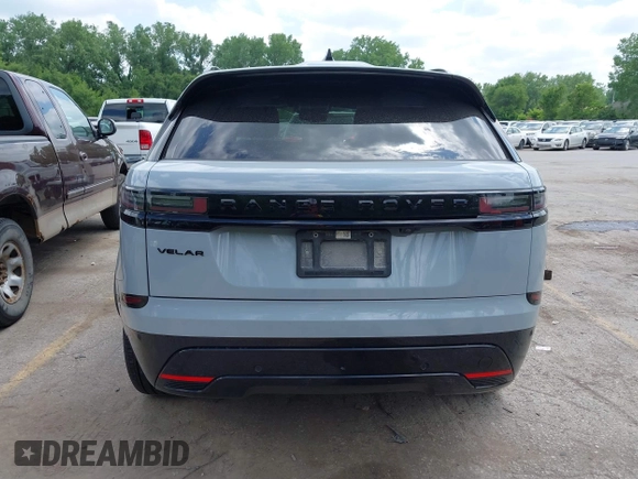 2025 Land Rover Range Rover Velar Dynamic SE with VIN SALYL2EX1SA394559, listed as a IAAI auction lot 42262198 with 17,470 mi miles and . Bid and sale history available at DreamBid. Image 17.
