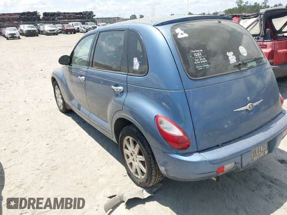 2007 Chrysler PT Cruiser Limited with VIN 3A8FY68B57T613085, listed as a IAAI auction lot 42068493 with 96,181 mi miles. Bid and sale history available at carsss.com. Image 3.