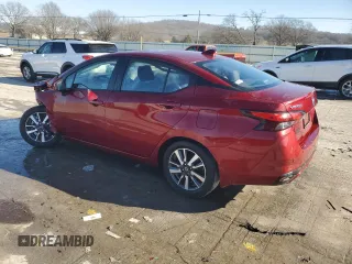 2021 Nissan Versa SV with VIN 3N1CN8EV0ML918540, listed as a Copart auction lot 88895595 with 37,067 mi miles and Salvage Title. Bid and sale history available at carsss.com. Image 2.