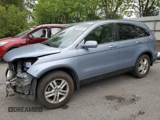 2010 Honda CR-V EX-L with VIN 5J6RE4H70AL097972, listed as a Copart auction lot 60987855 with 146,634 mi miles and Salvage title. Bid and sale history available at DreamBid. Image 1.
