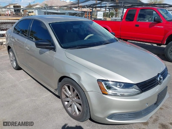 2013 Volkswagen Jetta Sedan S with VIN 3VW2K7AJ8DM242716, listed as a IAAI auction lot 41797464 with 143,030 mi miles. Bid and sale history available at carsss.com. Image 6.