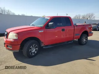 2005 Ford F-150 STX with VIN 1FTRX04W35KB47524, listed as a Copart auction lot 49304945 with 206,825 mi miles and Clean Title. Bid and sale history available at carsss.com. Image 1.