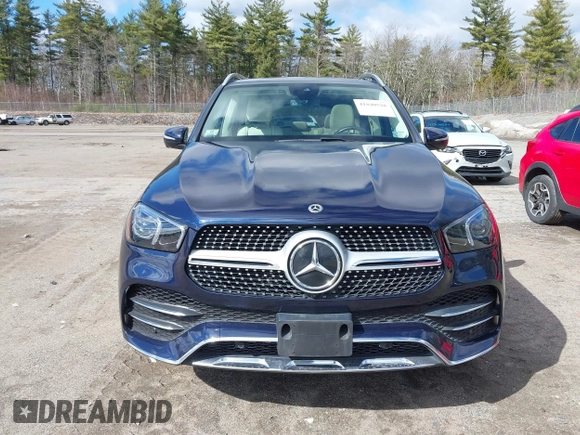 2021 Mercedes-Benz GLE 350 with VIN 4JGFB4KB2MA492990, listed as a IAAI auction lot 41840528 with 50,519 mi miles and . Bid and sale history available at DreamBid. Image 12.
