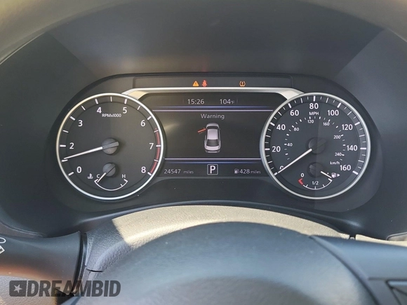 2024 Nissan Sentra SV with VIN 3N1AB8CV8RY266117, listed as a IAAI auction lot 42796449 with 24,547 mi miles and . Bid and sale history available at DreamBid. Image 20.