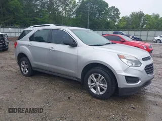 2017 Chevrolet Equinox LS z VIN 2GNALBEK1H1542703, wystawiony jako IAAI lot #42382402 z przebiegiem 206 725 mil mil oraz . Historia ofert i sprzedaży dostępna na DreamBid. Obrazek 1.
