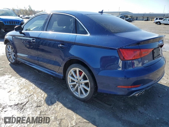 2015 Audi A3 with VIN WAUHJGFF4F1027836, listed as a Copart auction lot 74572223 with 70,508 mi miles and Salvage title. Bid and sale history available at DreamBid. Image 2.