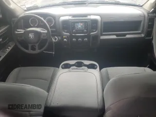 2018 Ram 1500 Express with VIN 1C6RR7FT8JS277905, listed as a Copart auction lot 57579305 with 76,450 mi miles and Salvage title. Bid and sale history available at DreamBid. Image 8.